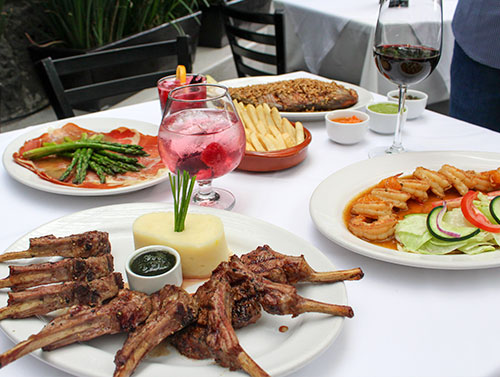 El escorial - Pared de botellas